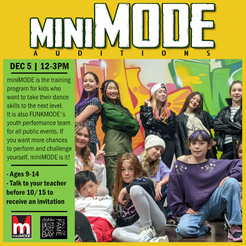 miniMODE AUDITIONS