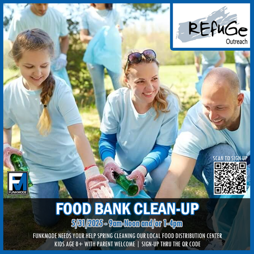 FOOD BANK CLEAN-UP