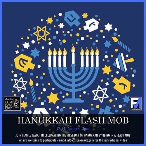HANUKKAH FLASH MOB