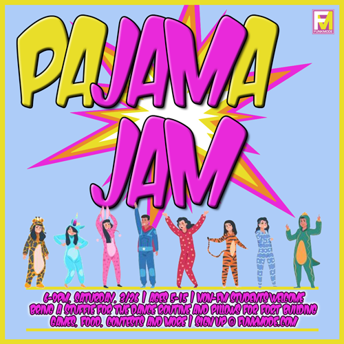 Pajama Jam Youth Party