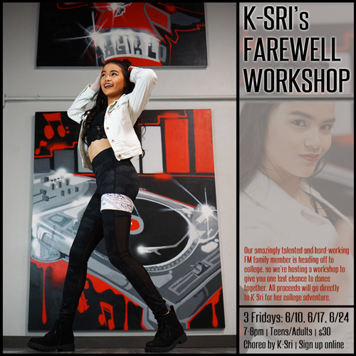 K-Sri's Farewell Workshop